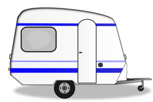 Caravan in Spain on the Costa Brava